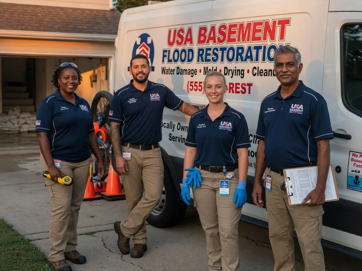 Basement Flood Cleanup company in Esmond, IL