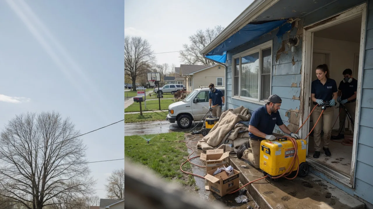Basement Flood Cleanup in Esmond, IL near me